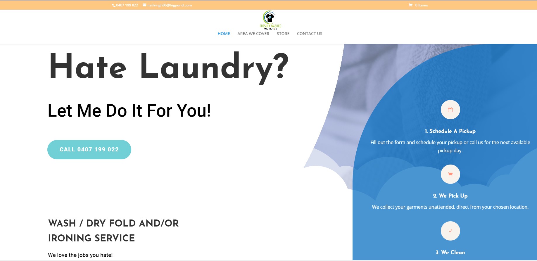 ironing washing folding laundry work from home start home business