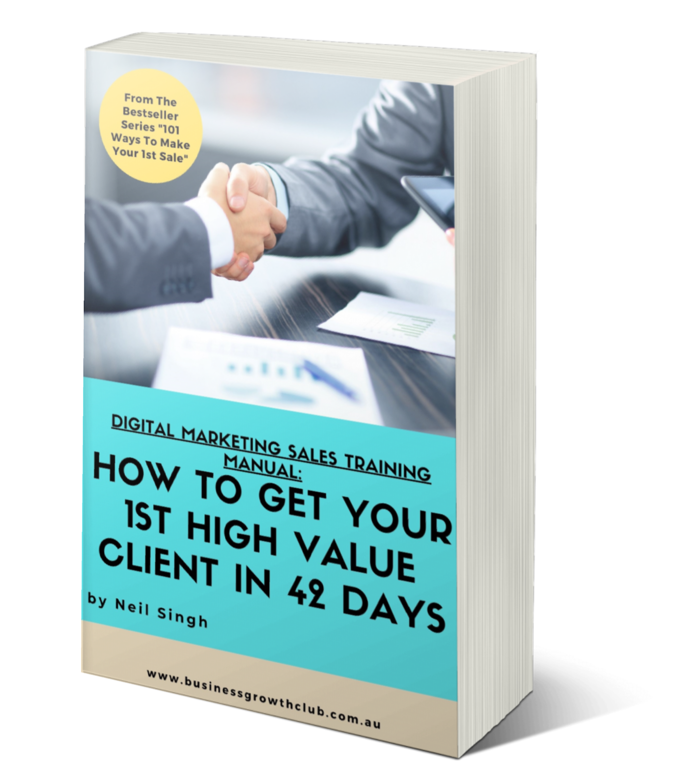 Sales Training Manual How to get your 1st digital marketing client cover (3)