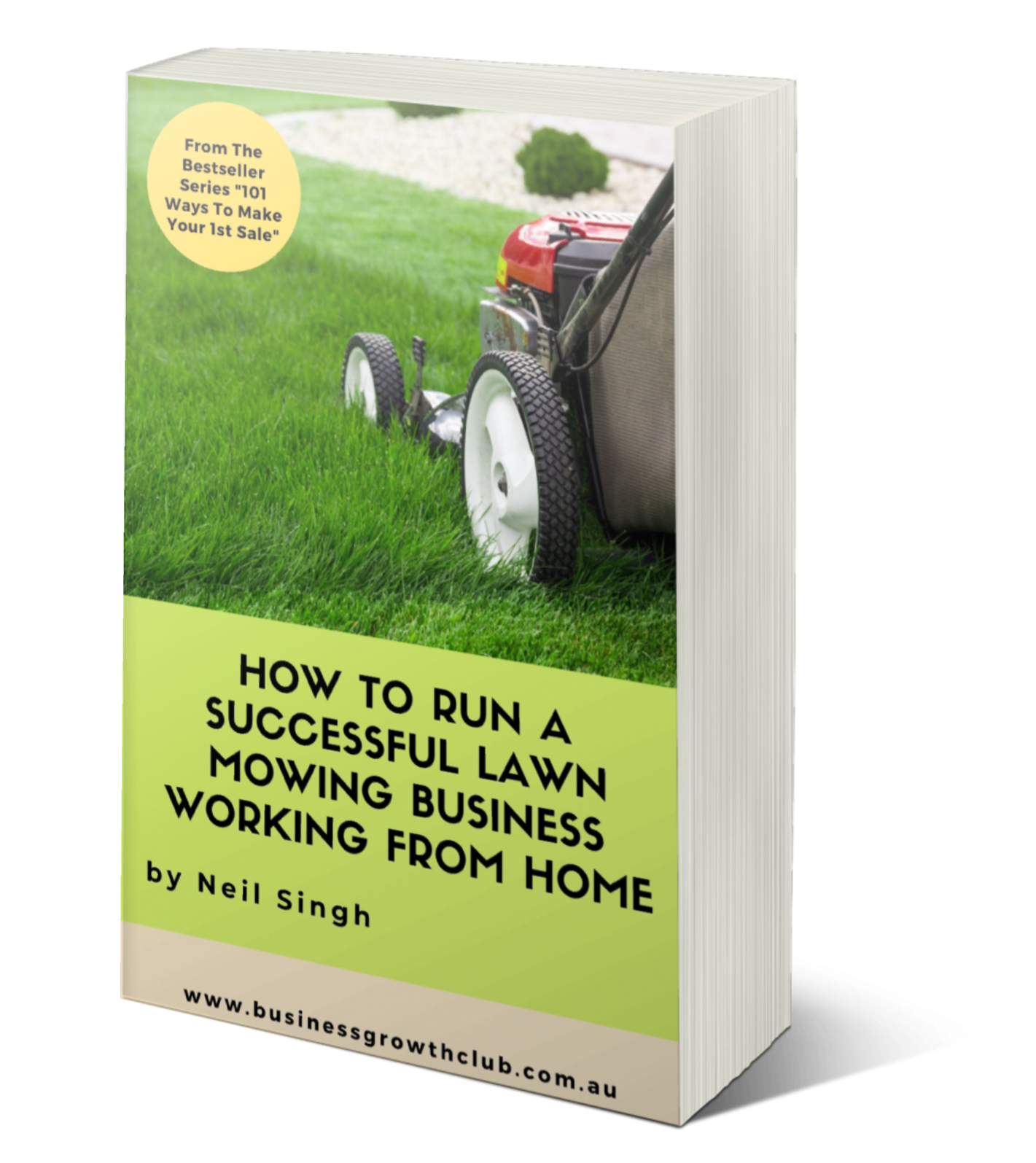 Free eBook How To Start a Successful Lawn Mowing Business working from home