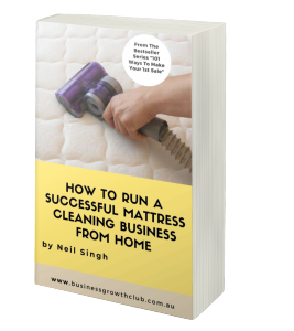 free ebook Start your own mattress cleaning work from home