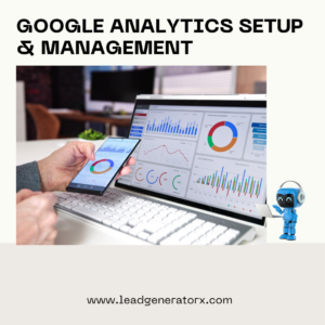 Google Analytics setup to track website performance and conversions