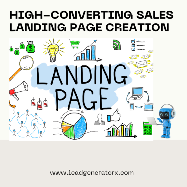 High-converting sales landing page designed to maximize conversions