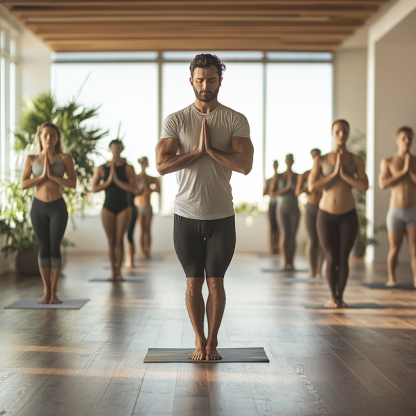 start a yoga instructor business. Becoming a yoga instructor offers flexible hours, low startup costs, fulfilling work, and growing demand for wellness and stress relief services.